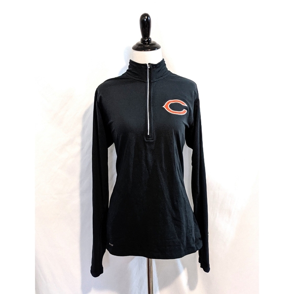 NFL Jackets & Blazers - Nike Dri-Fit Chicago Bears NFL Lightweight Pullover Track Jacket / Coat